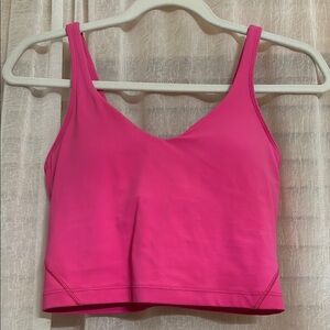 Vibrant Pink Crop Top Lululemon
